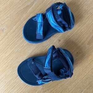 Blue Baby Teva Sandals Size 4C
